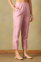 Pink Inaaya Straight Suit Se