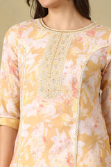 Yellow Saanvi Suit Set