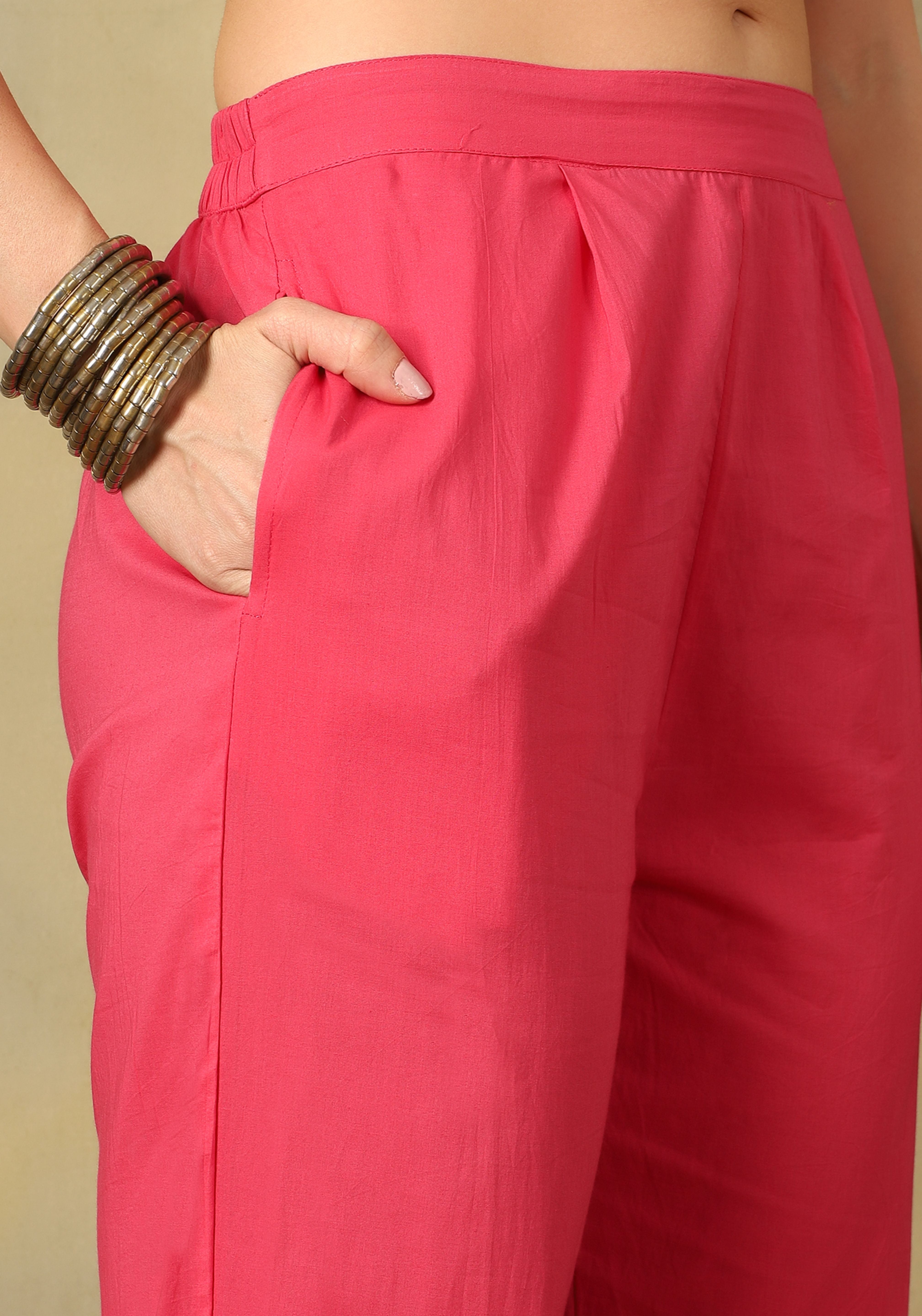 Yellow Kaira Straight Suit Set