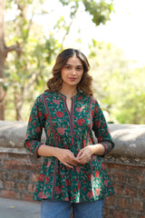 Green Inaya Top