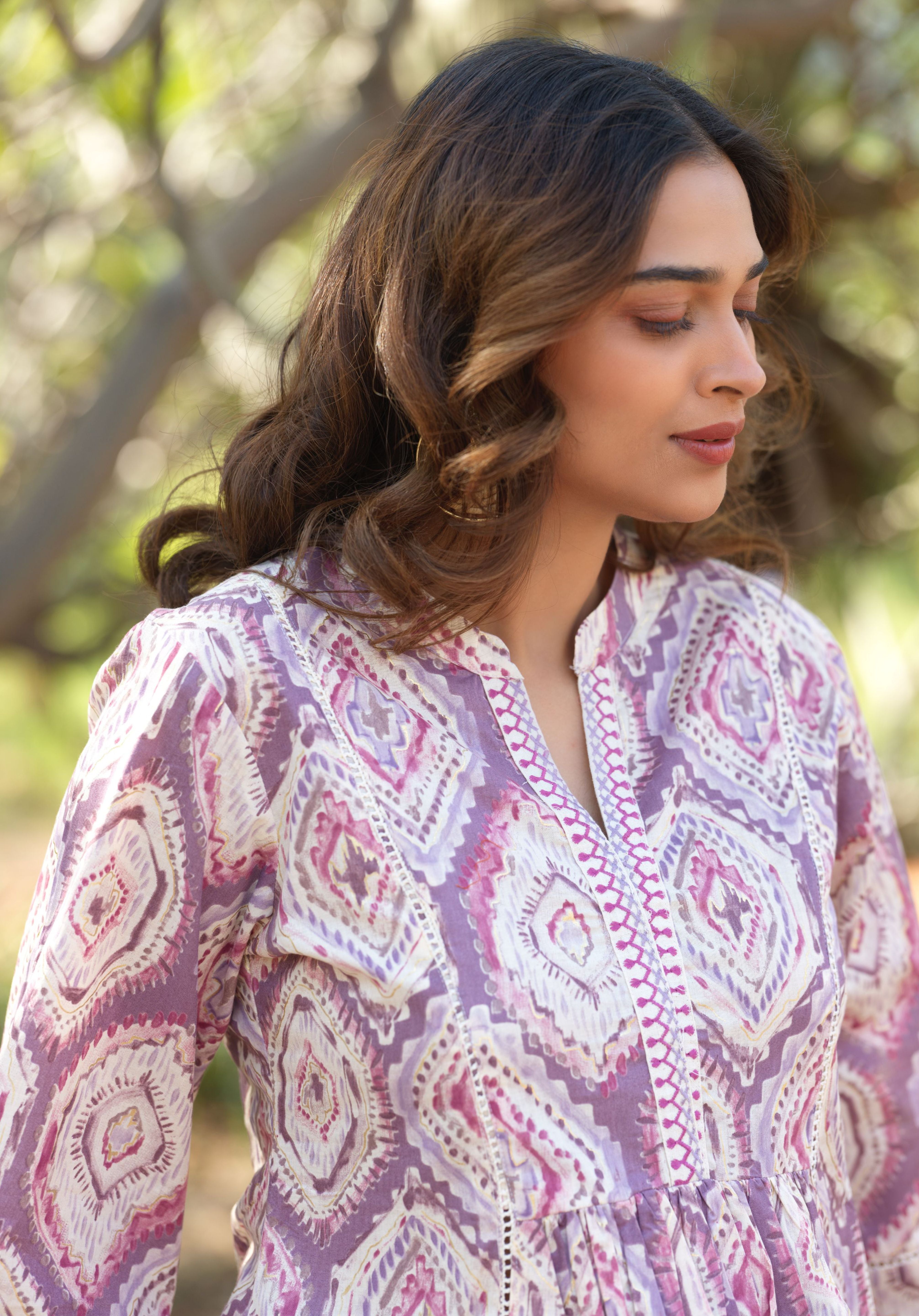 Lavender Navya Top