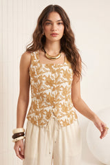 Ochre Kavika Waistcoat