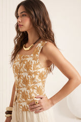 Ochre Kavika Waistcoat