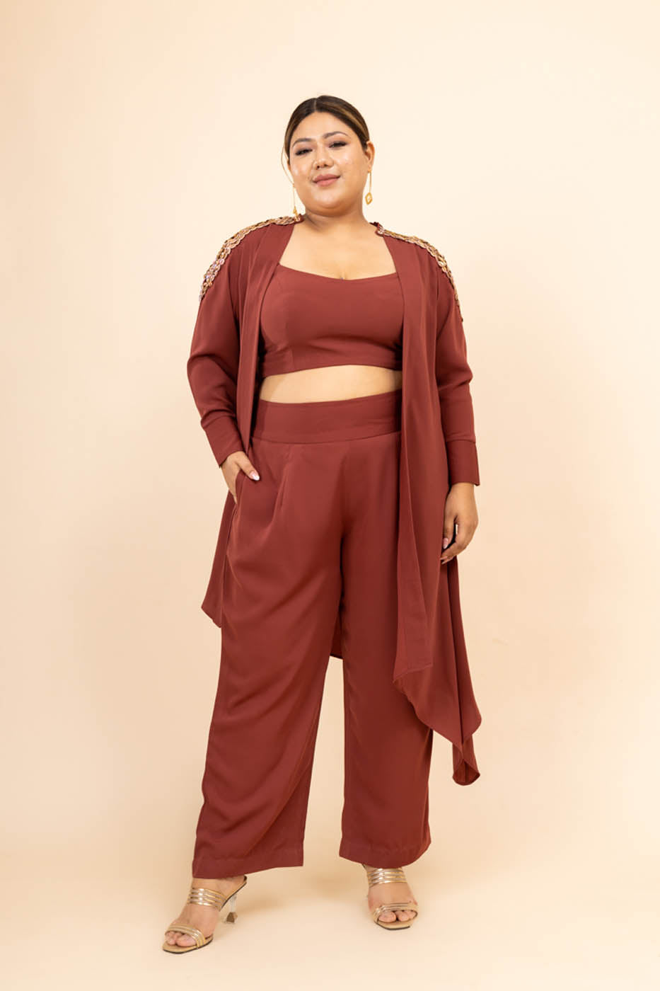 Buy New Style Women Co Ord 3 Piece set Online in India