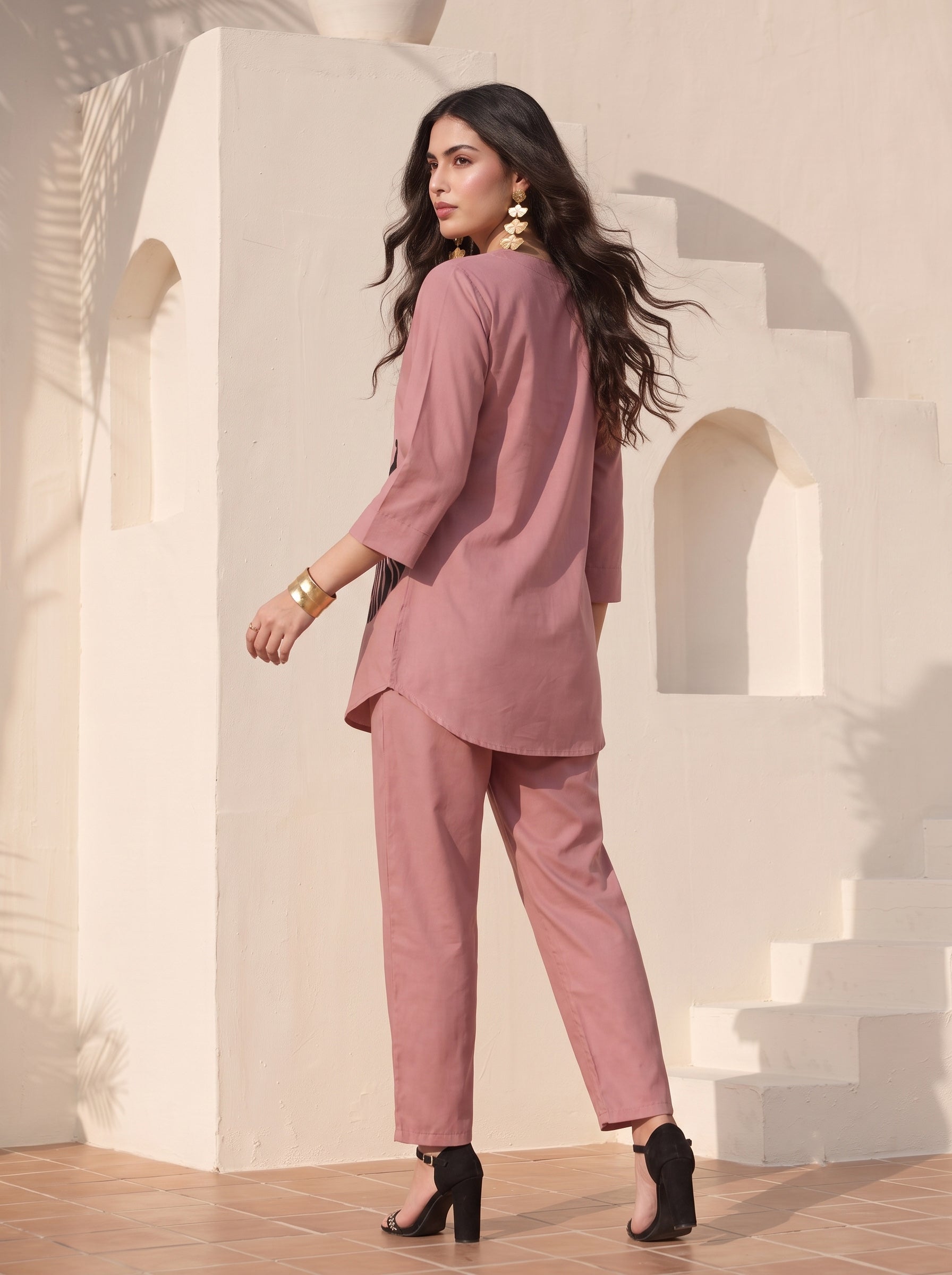 Rosewood Insiya Co-ord Set