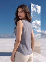 Steel Asymmetry Top