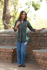 Green Inaya Top