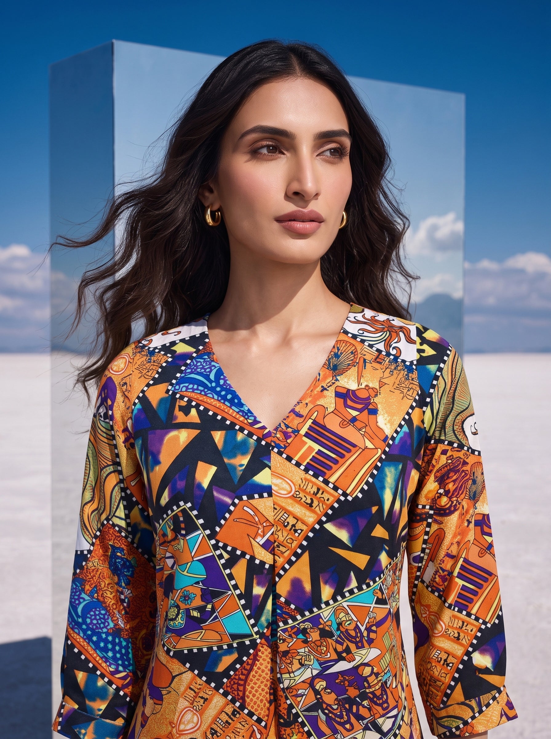 Maximalist Multicolor Dress