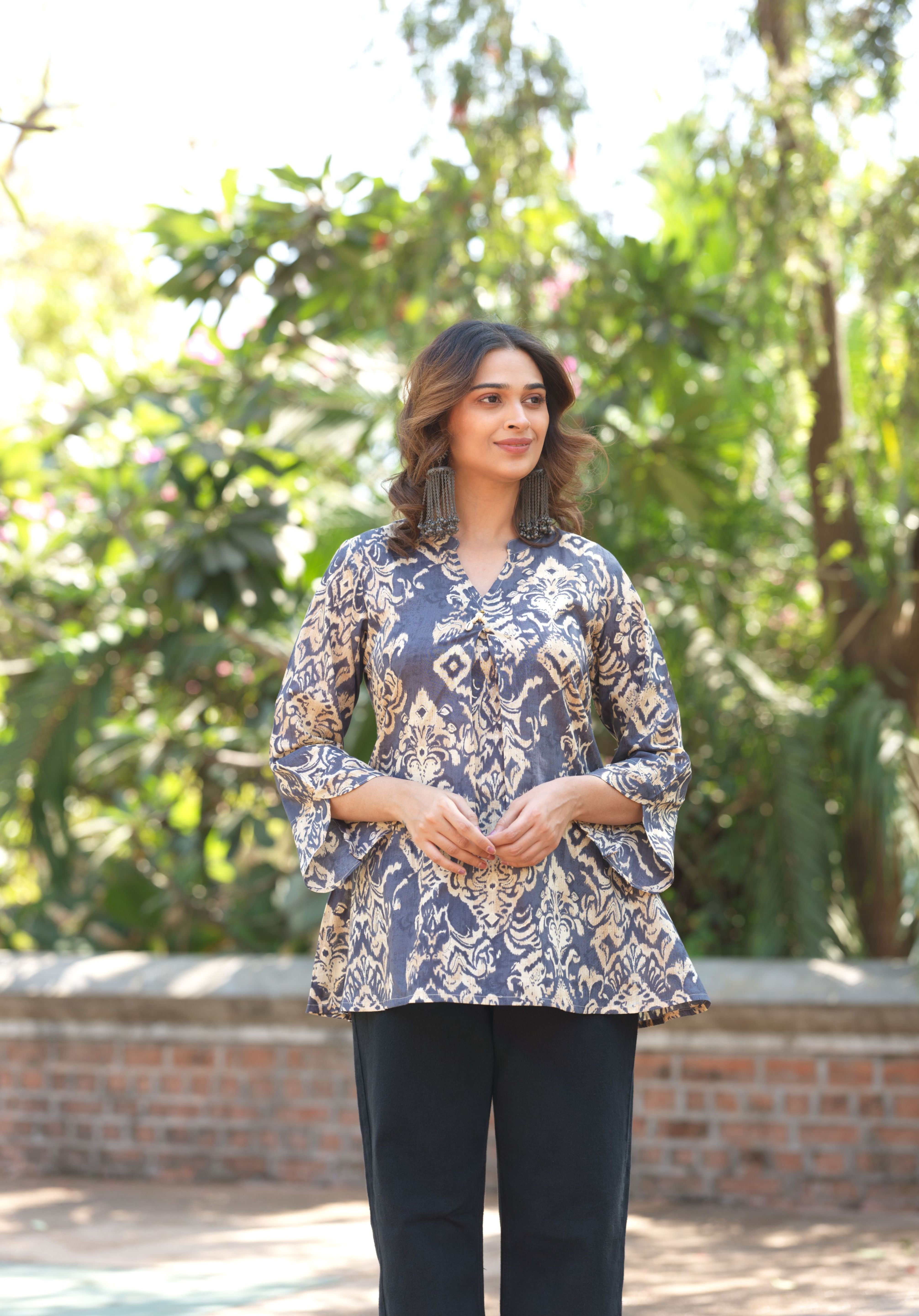 Blue Amara Top