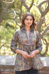 Green Zoya Top
