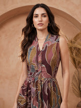 Multicolor Selah Dress