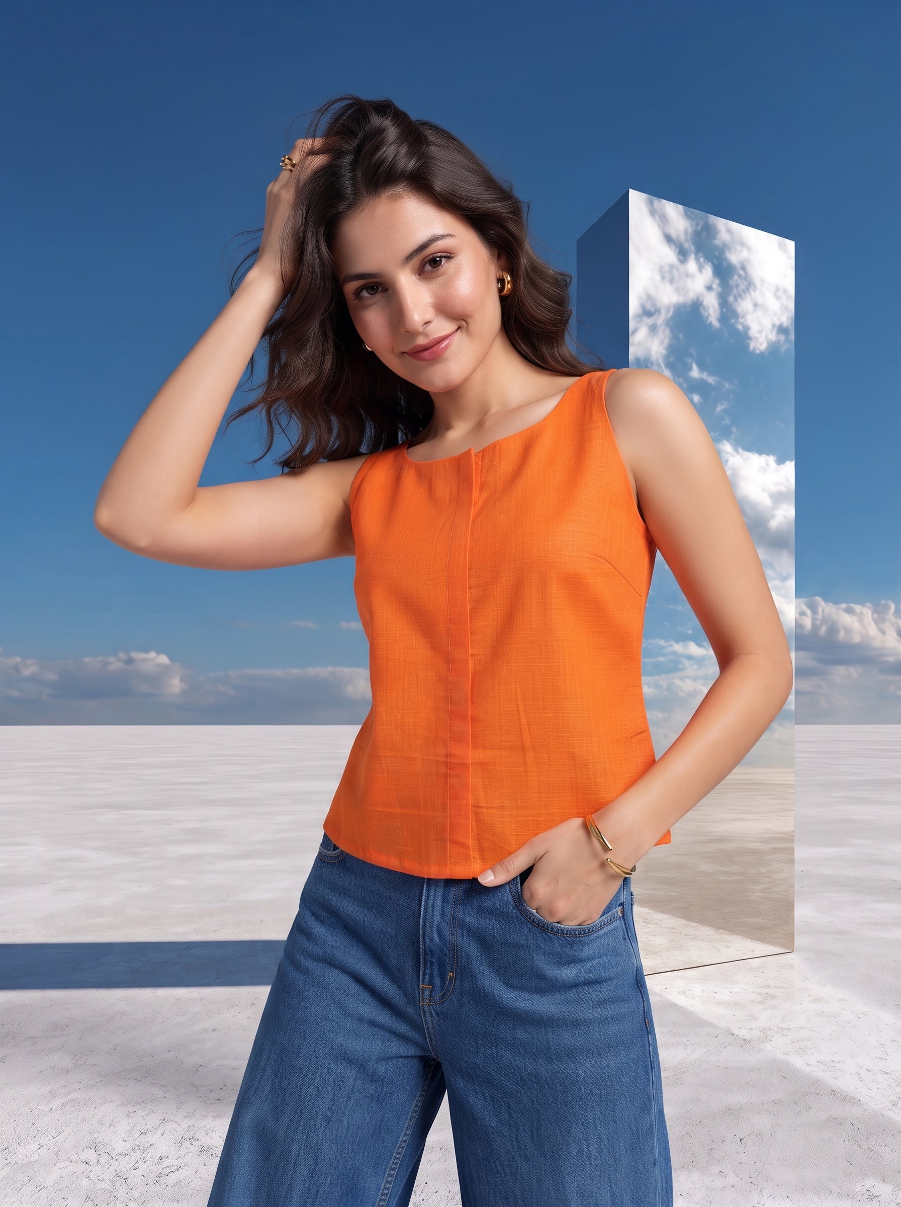 Tangy Ember Top