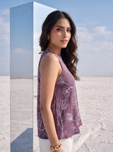 Orchid Halter Top