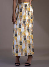 Petra Long Skirt with Slit