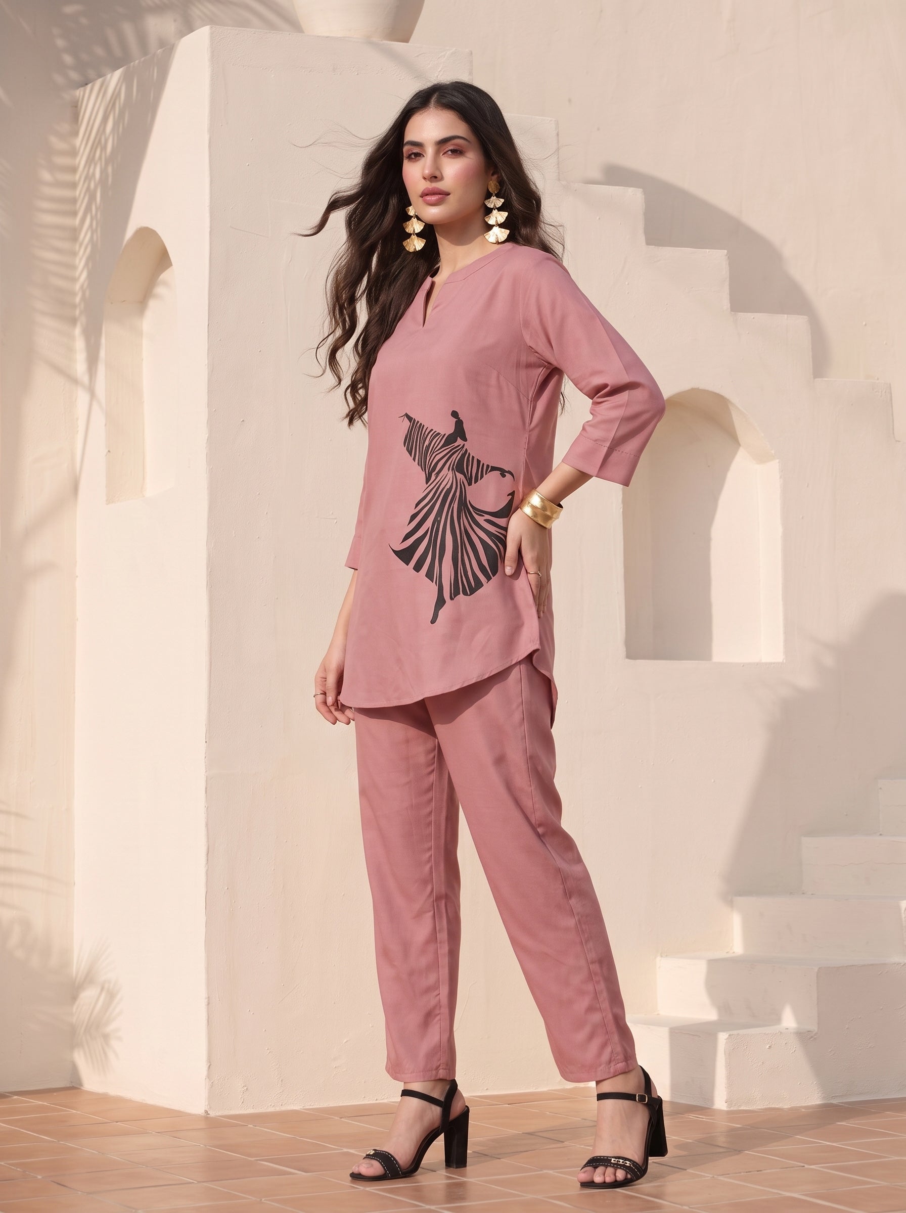 Rosewood Insiya Co-ord Set