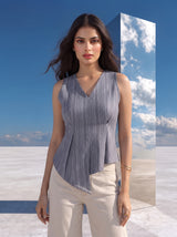 Steel Asymmetry Top