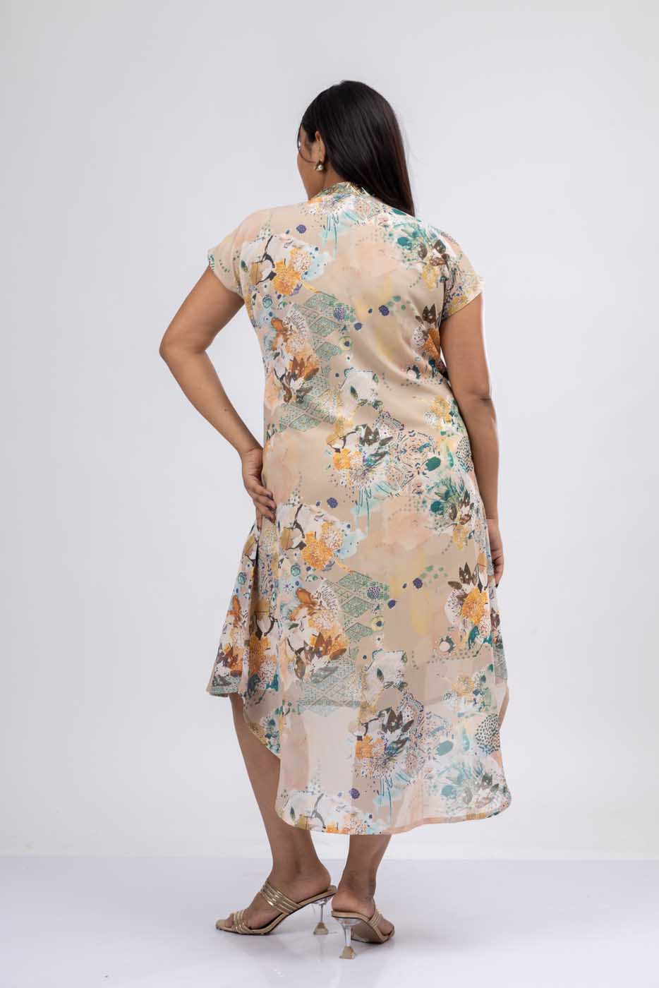 Flaming June Embroidered Tunic Dress