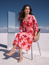 Petal Crush Pink Bloom Dress