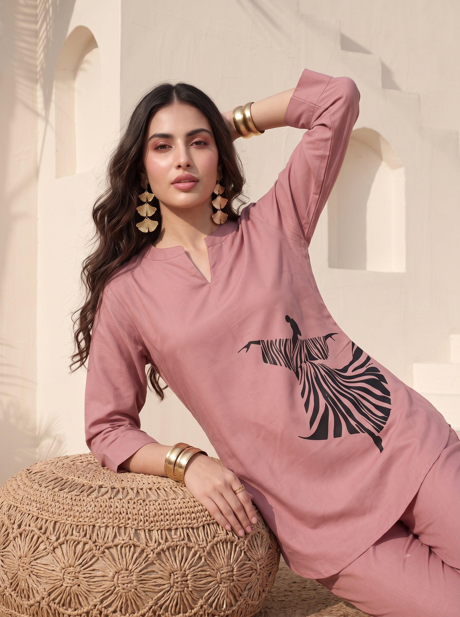 Rosewood Insiya Co-ord Set