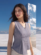 Steel Asymmetry Top