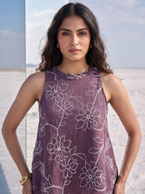 Orchid Halter Top
