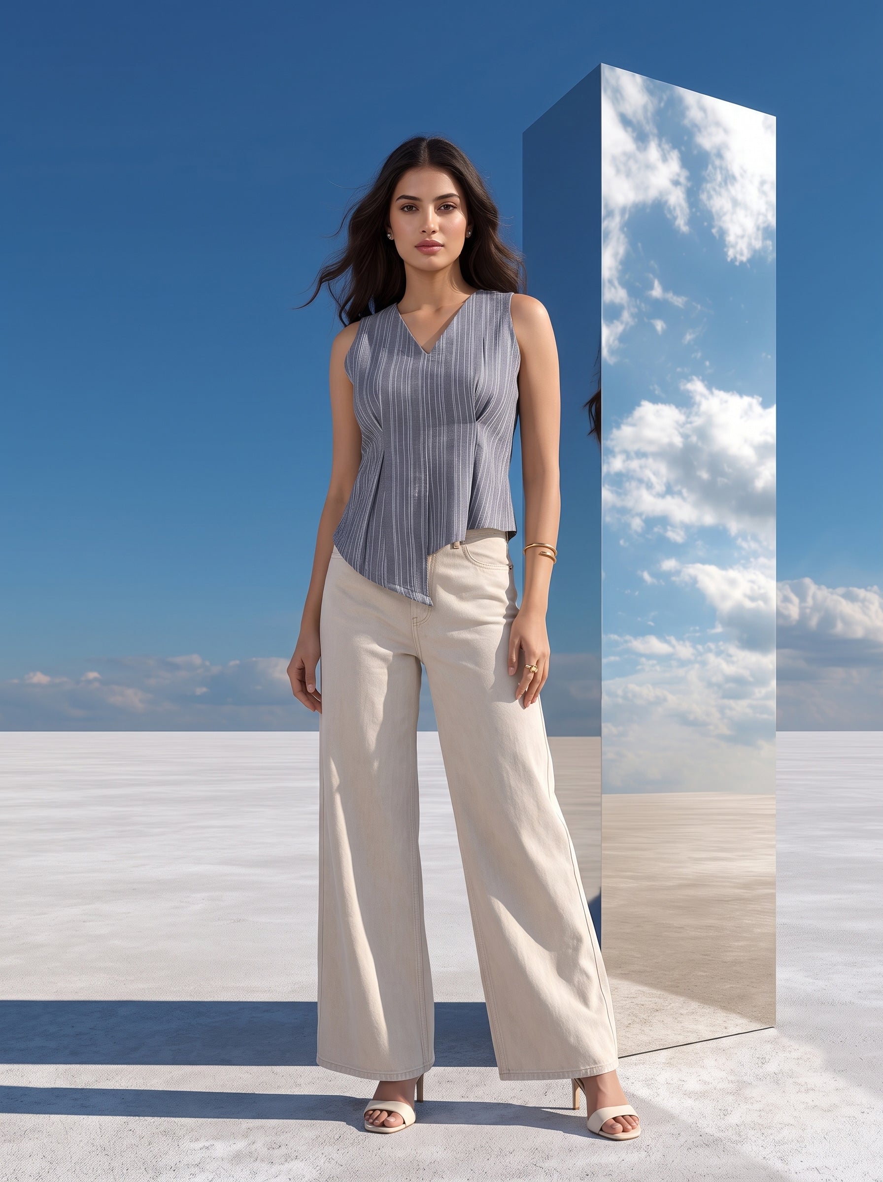 Steel Asymmetry Top