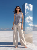 Steel Asymmetry Top