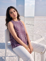 Orchid Halter Top
