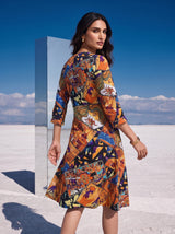Maximalist Multicolor Dress