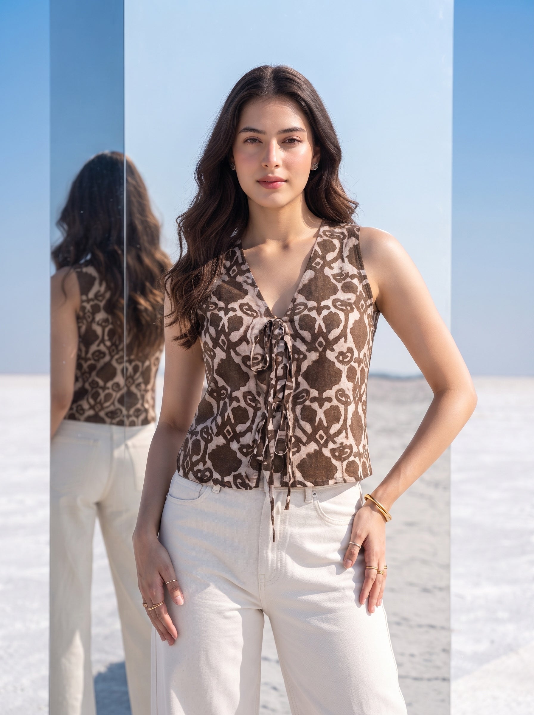 Mocha Lattice Top