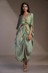 Nairobi Kaftan Dress with Belt