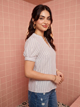 White Zuri Top