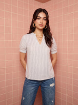 White Zuri Top