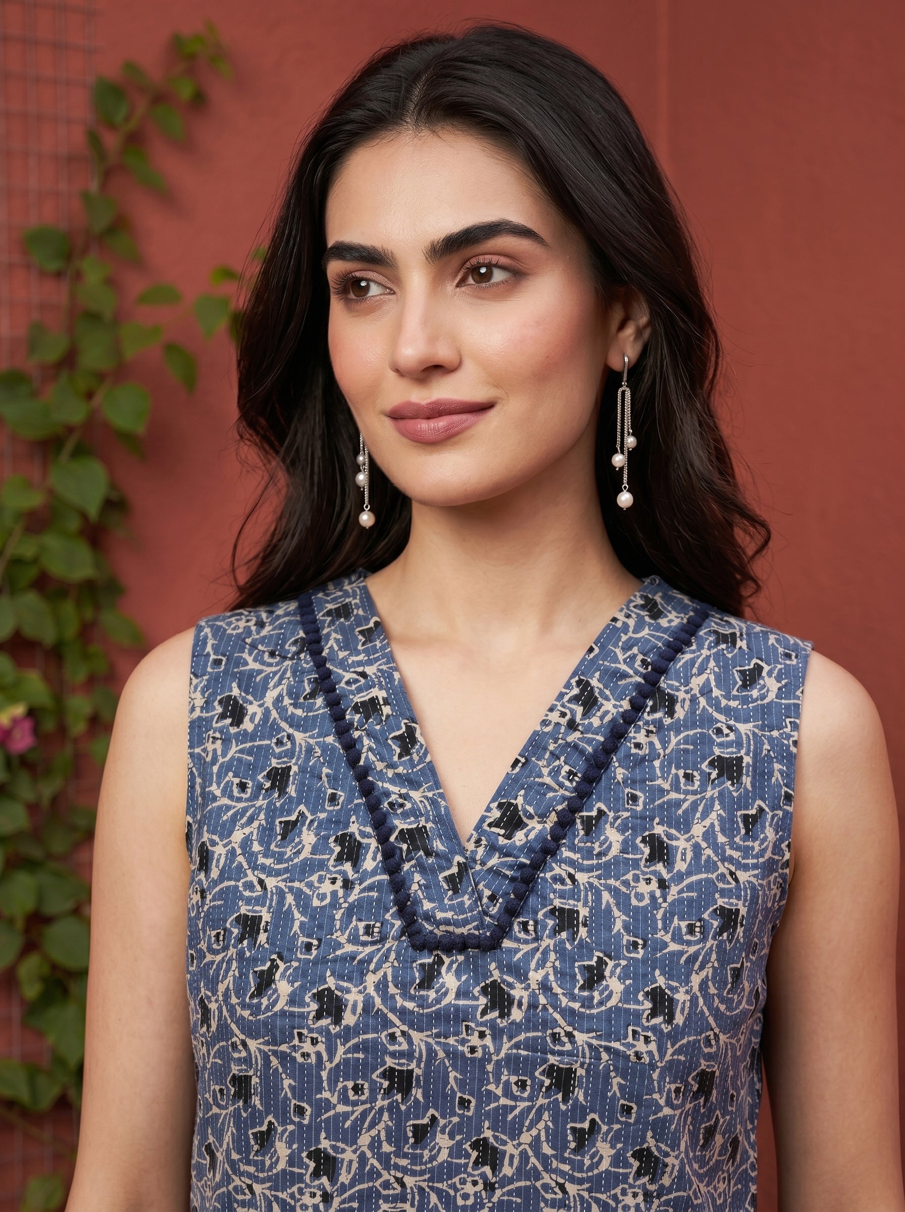 Grey-Blue Imar Top