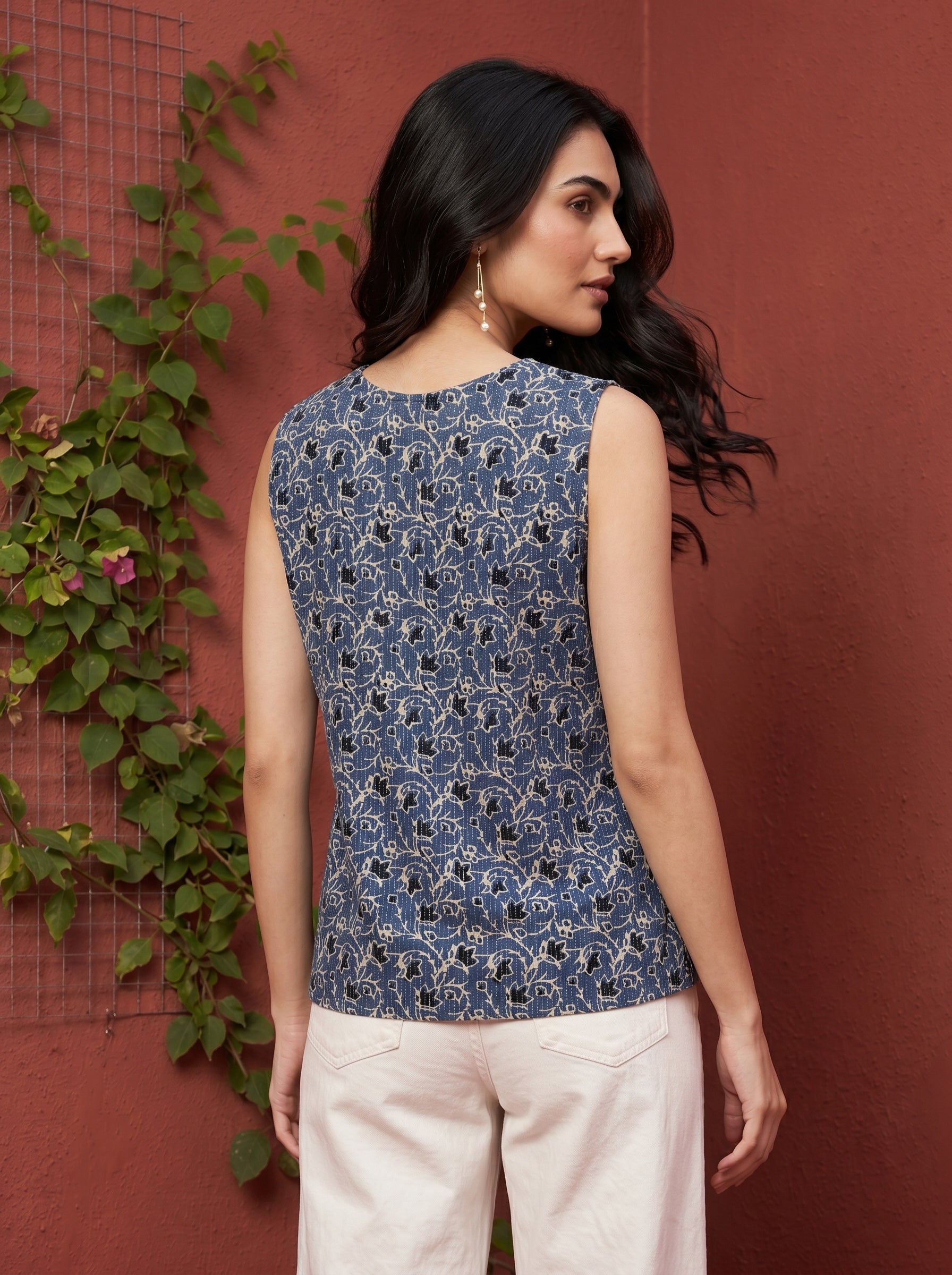 Grey-Blue Imar Top