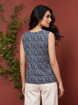 Grey-Blue Imar Top
