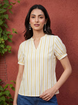 Yellow Mehar Top