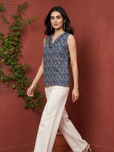 Grey-Blue Imar Top