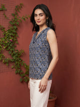 Grey-Blue Imar Top