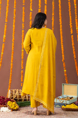 The Sunshine Bloom Anarkali Set