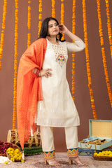 The Utsav Ivory Suite Set