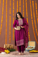 Gulab 3 Piece Suit Set