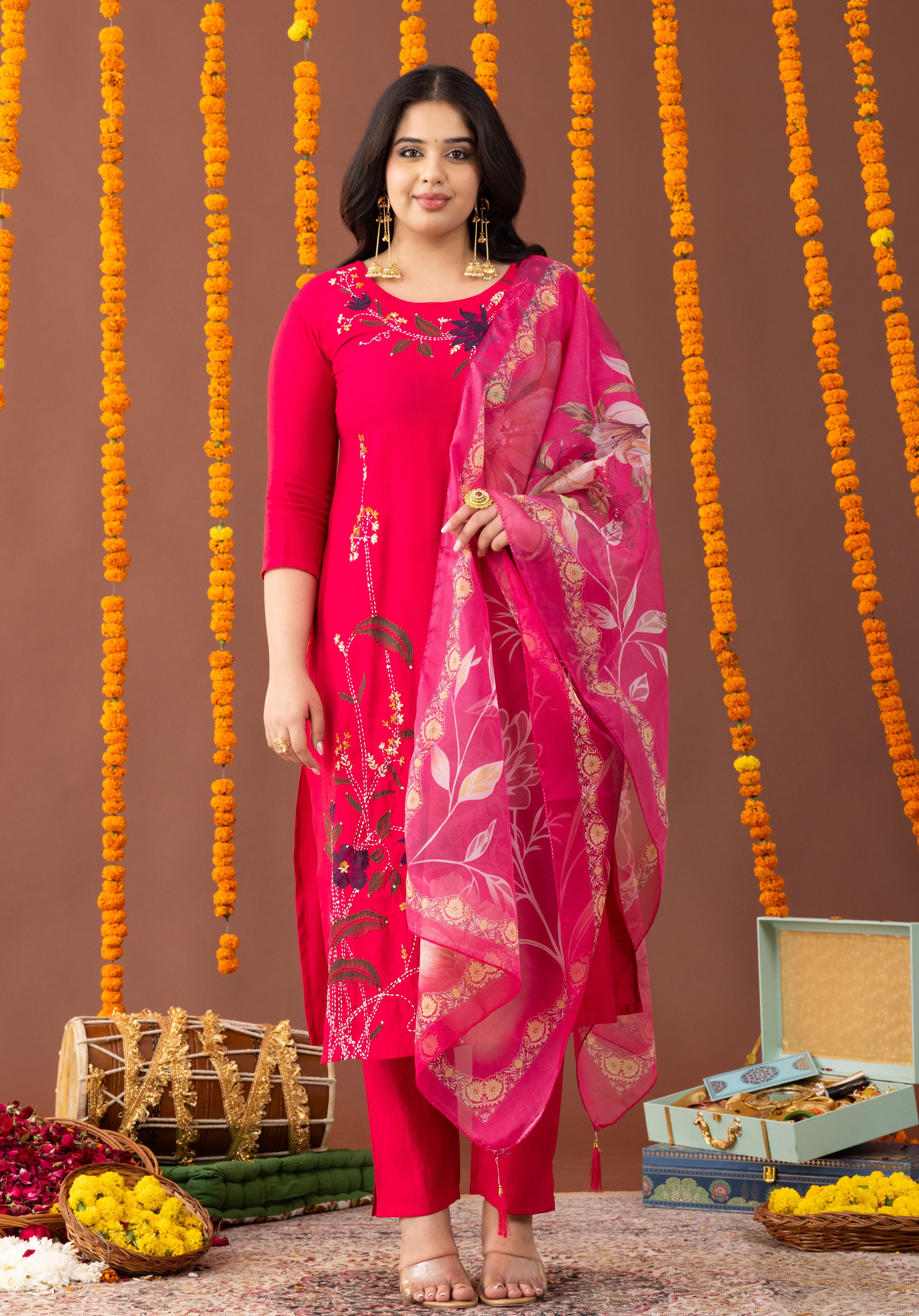 Gulzaar Charm 3 Piece Suit Set