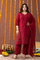 Noor-E-Sham 3 Piece Suit Set