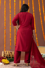 Noor-E-Sham 3 Piece Suit Set