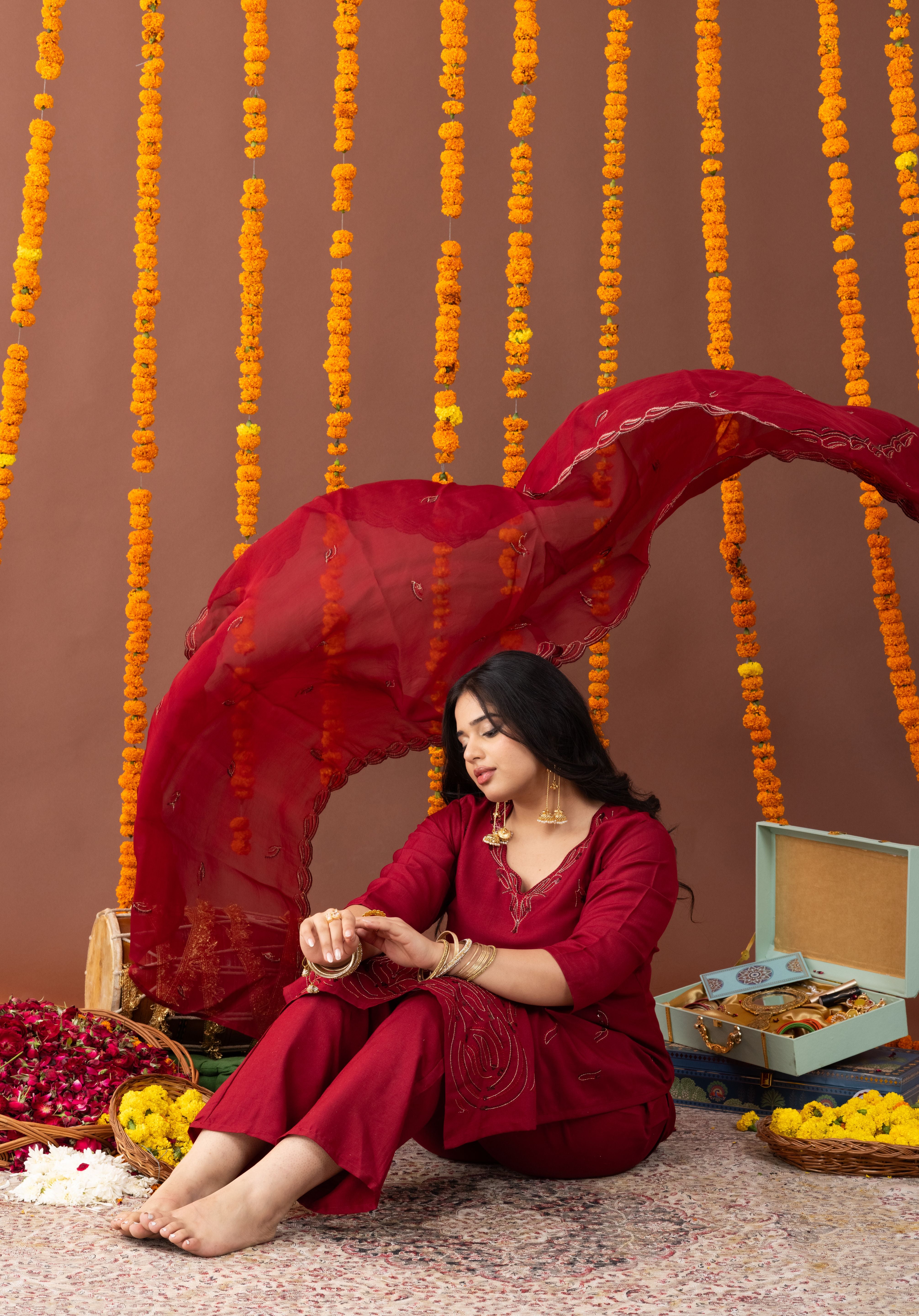 Noor-E-Sham 3 Piece Suit Set