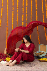 Noor-E-Sham 3 Piece Suit Set