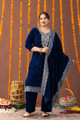 The Makhmal Velvet Festive Set