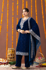 The Makhmal Velvet Festive Set