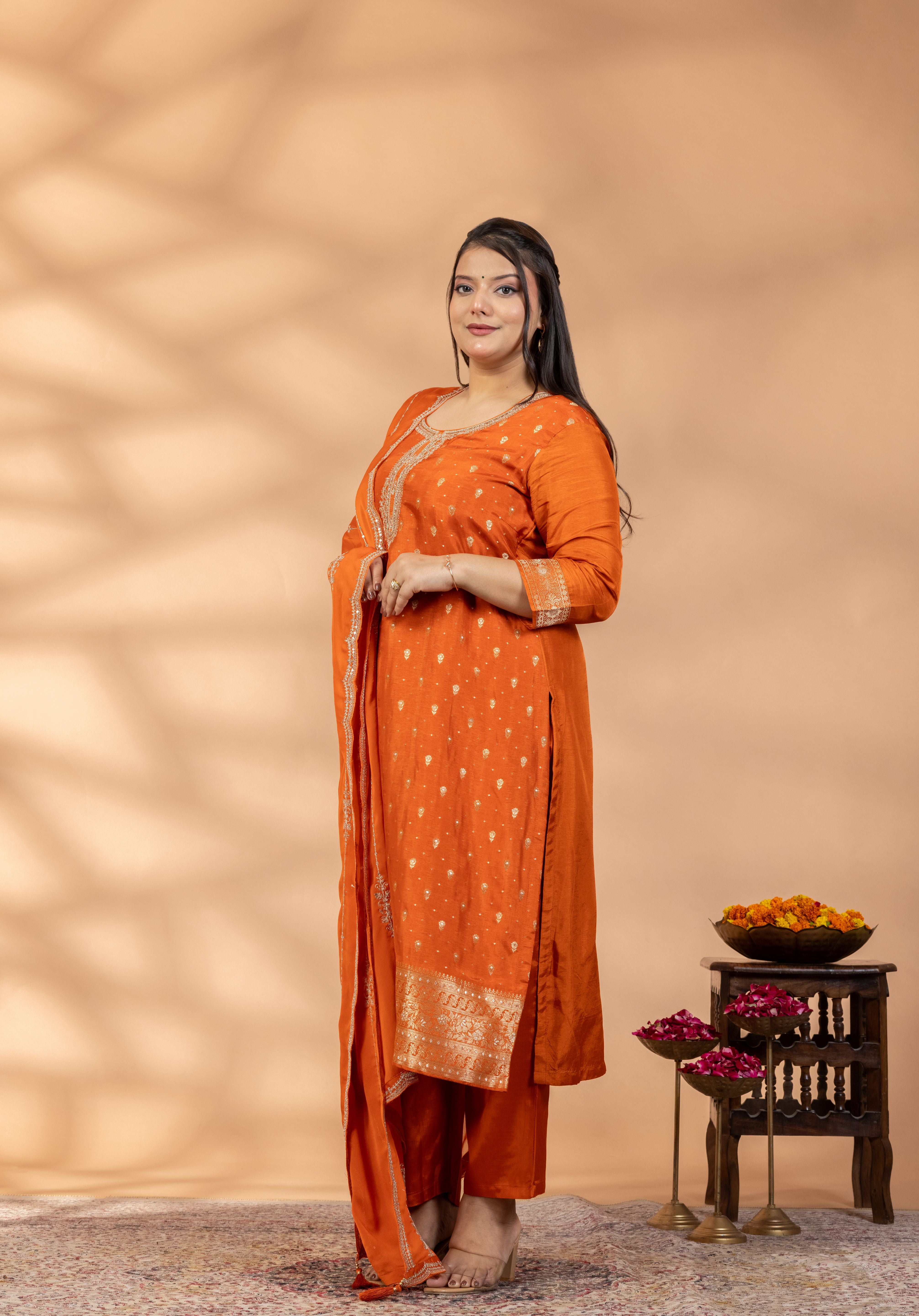 Rooh-e-Rust Kurta Set
